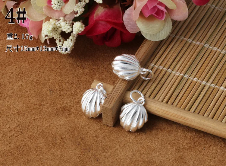 Jia натуральный Детокс li Мода 925 аксессуары DIY плетеный Канат shou jiao lian дети КИТ раковины кулон в виде рыбы