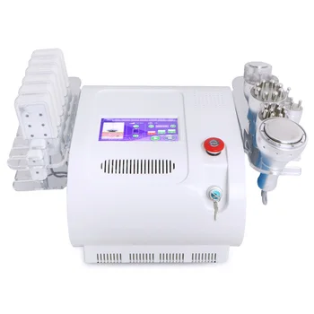 

Elitzia ETUU7001S Body Shaper Facial Beauty Machine 8 In 1 Cavitation Vacuum RF Photon 8 Pads Equipment