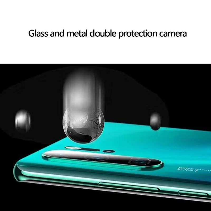 2 шт./партия металлический+ стеклянный металлический защитный чехол для объектива камеры Galaxy Note 10 10Pro S10 S10+ кольцо для камеры с полной защитой