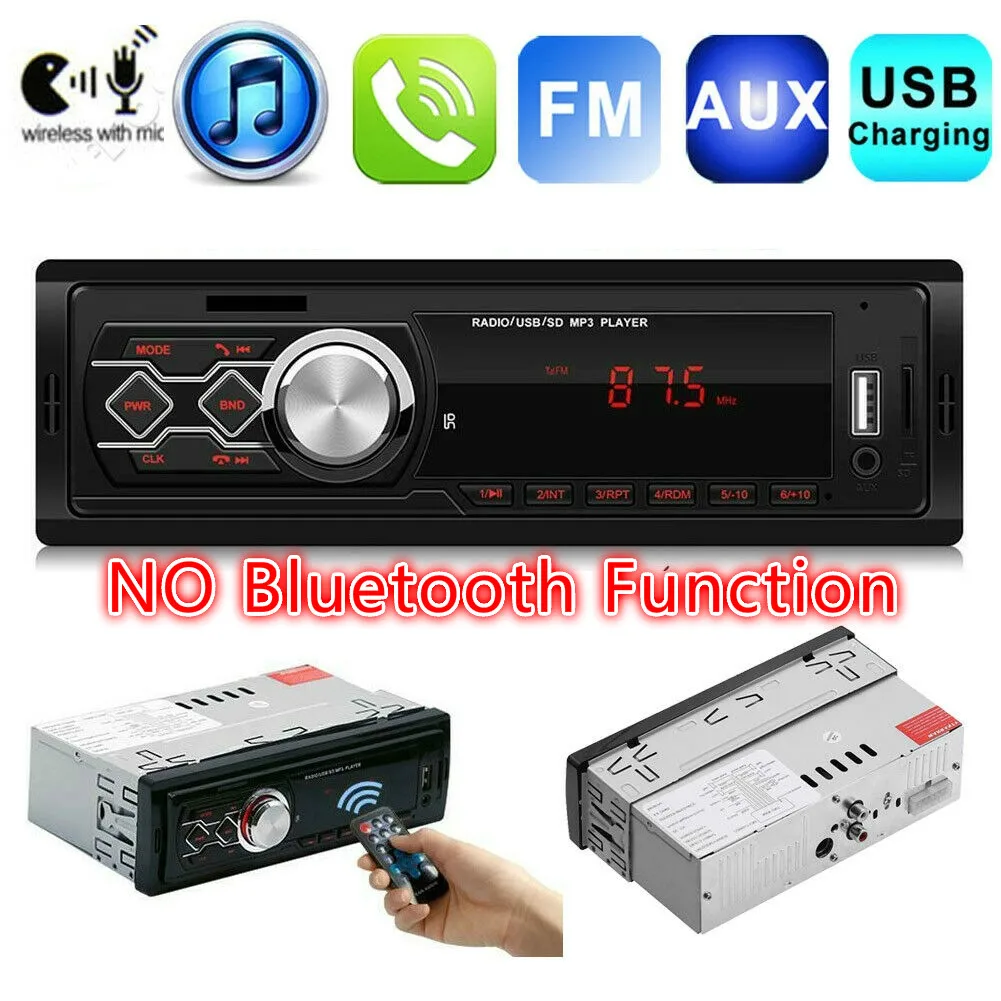 1788E Авторадио одиночный 1Din Bluetooth автомобильный стерео аудио в-тире FM AUX вход приемник USB MP3 радио плеер - Цвет: 1788E