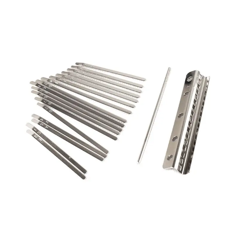 Kalimba 17 ключей DIY «пианино для больших пальцев» ключи надписи запасные части(17 клавиш) Q6PB