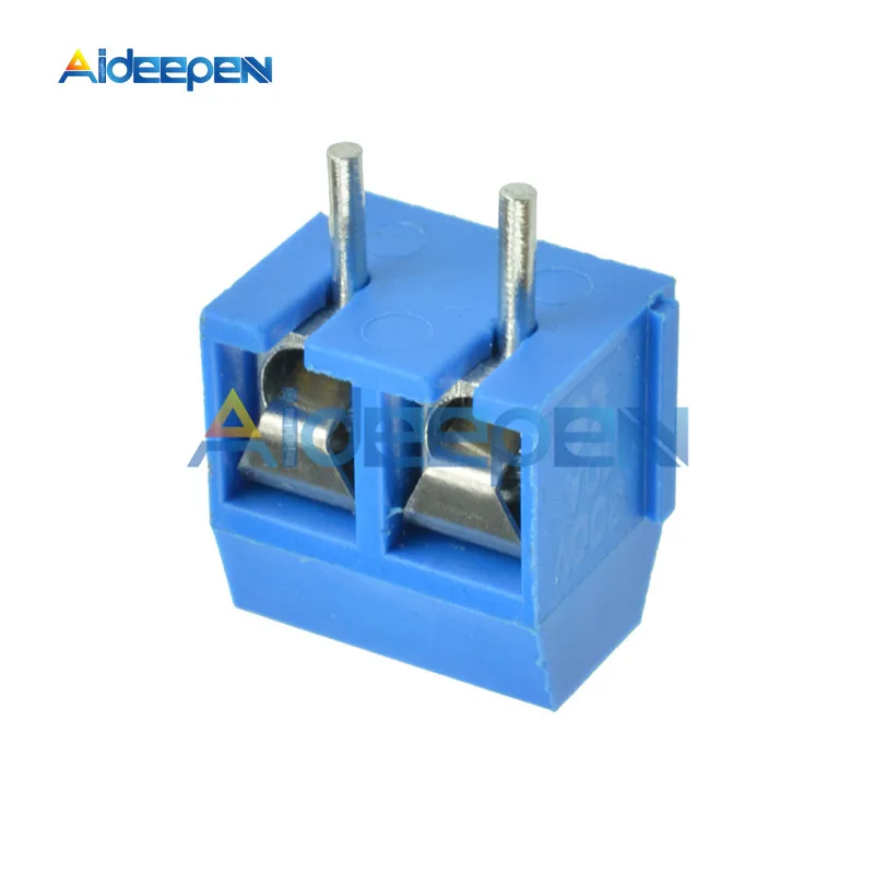 10Pcs 2P 10 шт./лот, KF301-2P, KF301-3P, 5,08 мм, 2, 3 штифта, Соединительный разъем - Цвет: 10Pcs 2P