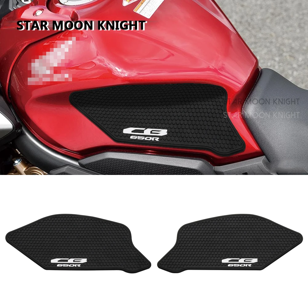 Motorcycle side fuel tank pad For HONDA CB650R CB 650 R 2019 2020 2021 Tank Pads Protector Stickers Knee Grip Traction Pad