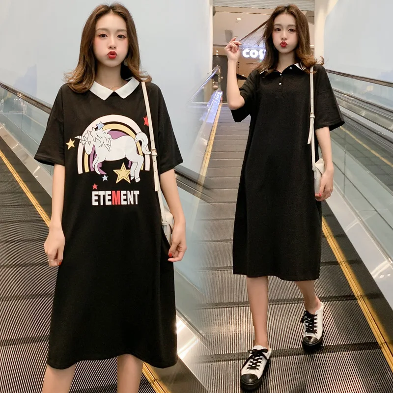 

Shanghai New Europe Sang 2020 Summer New Style Women's Peter Pan Collar Dress