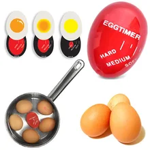 Креативное повторное использование яичного цвета таймер с изменяющимся вкусным вареным яйцом инструменты для приготовления пищи