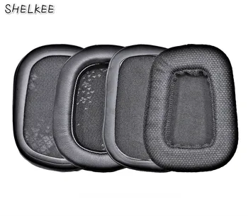 

SHELKEE Replacement Memory foam Mesh pu leather cushions Ear pads Ear Cover Repair parts for Logitech G633 G933