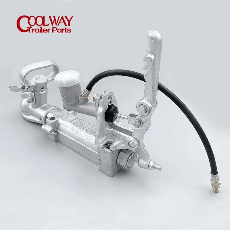 Hydraulic Override Coupling Trailer Hitch Ball 50mm Master Cylinder Brake RV Parts Camper Accessories Caravan Components
