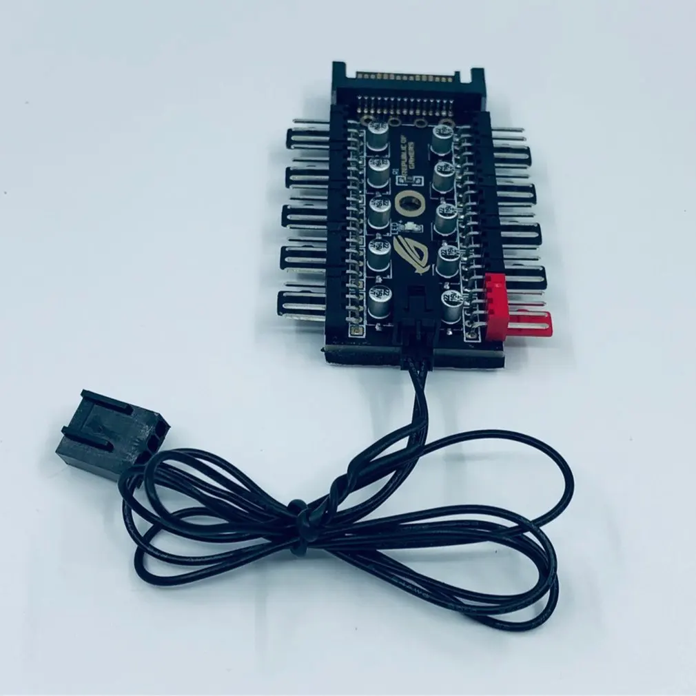Умный контроллер температуры Pwm 4-контактный вентилятор-концентратор