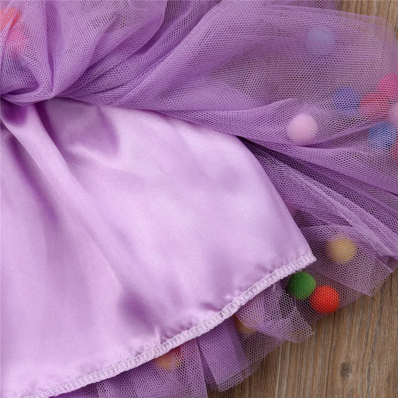 Emmababy летняя одежда для новорожденных одежда для малышей для девочек, юбка-пачка(мини) Вечеринка короткое платье;