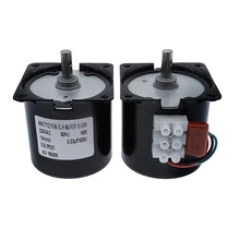 60KTYZ Permanent Magnet Synchronous Motor AC220V 14W Gear Motor Speed Reducer Motors Controllable Positive Negative Inversion 60ktyz ac permanent magnet synchronous gear motor oven greenhouse rotary motor 1 2 turn