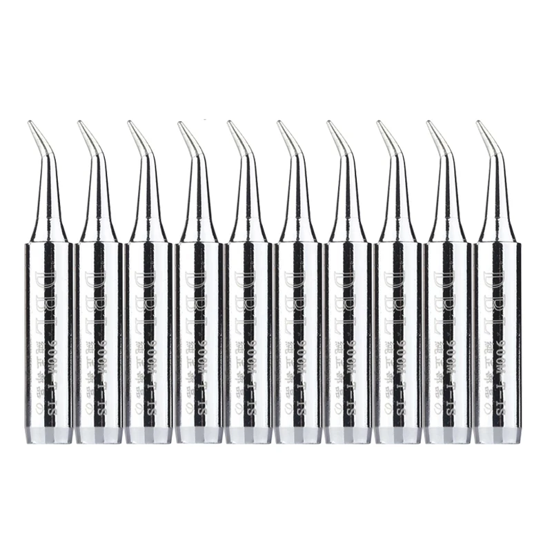 

10PCS/Lot 900M-T-IS Lead-free Solder Iron Tip Replacement Welding Head BGA Soldering Station Rework Repair Accessories