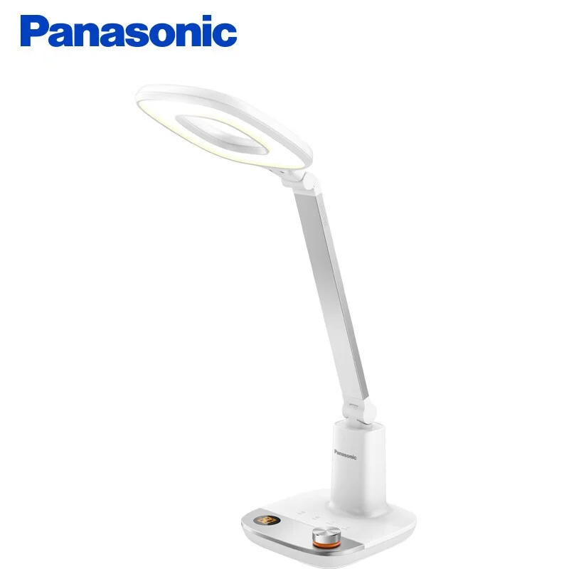 Panasonic светодиодный настольная лампа Регулирование яркости исследование лампа для чтения стол офисный свет