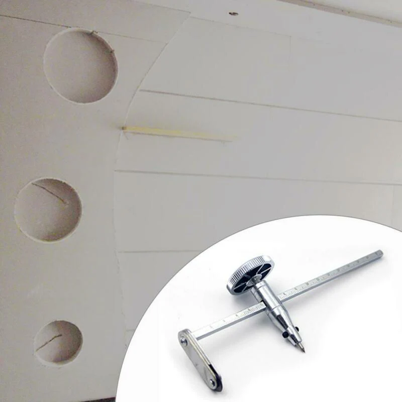 

1pc Gypsum Board Cutting Drill Drywall Round Cutter Circle Hole Cutter Gypsum Board Cutting Drill Steel