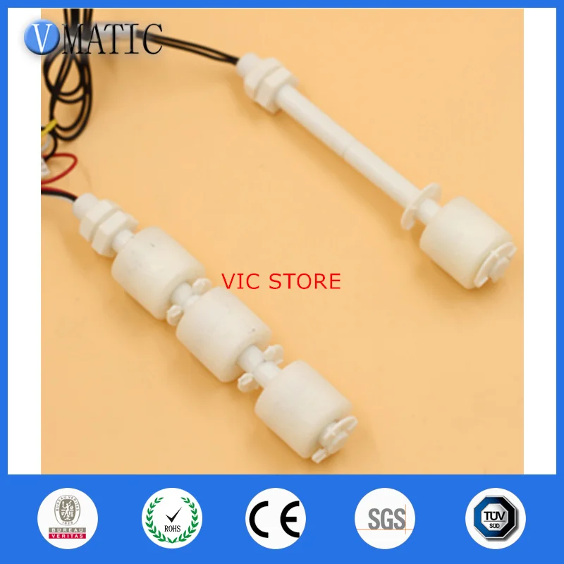 5Pcs Vc10110-3P Pp Material Safety Float Switch Liquid Control Water Level Sensor