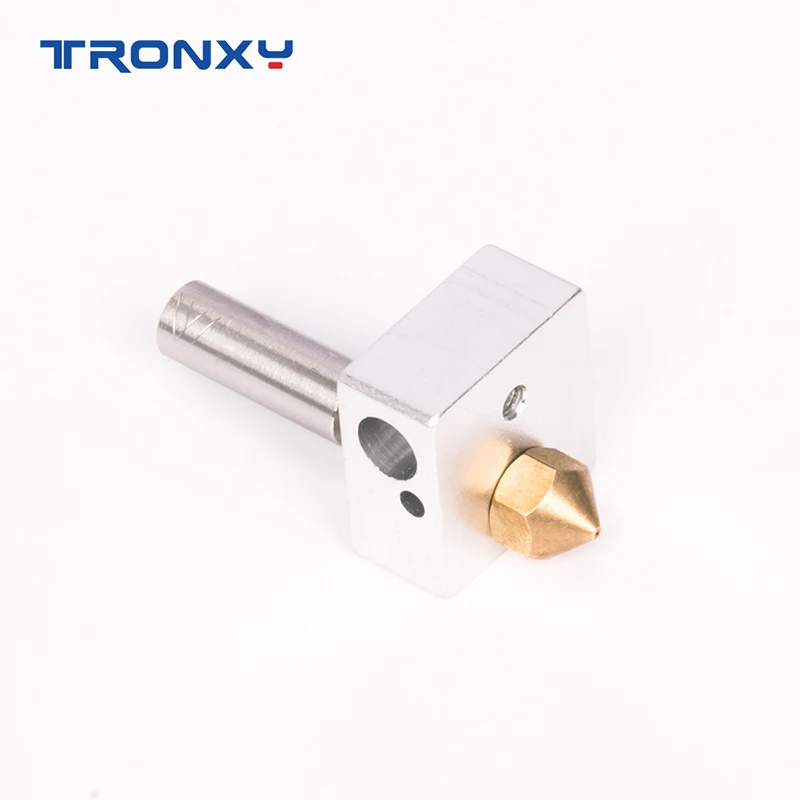 

Oversea Warehouse Hot End of Aluminium Heated Block M6 Throat 0.4mm Nozzle for 1.75mm Filament 3D Printers Parts and Accessories