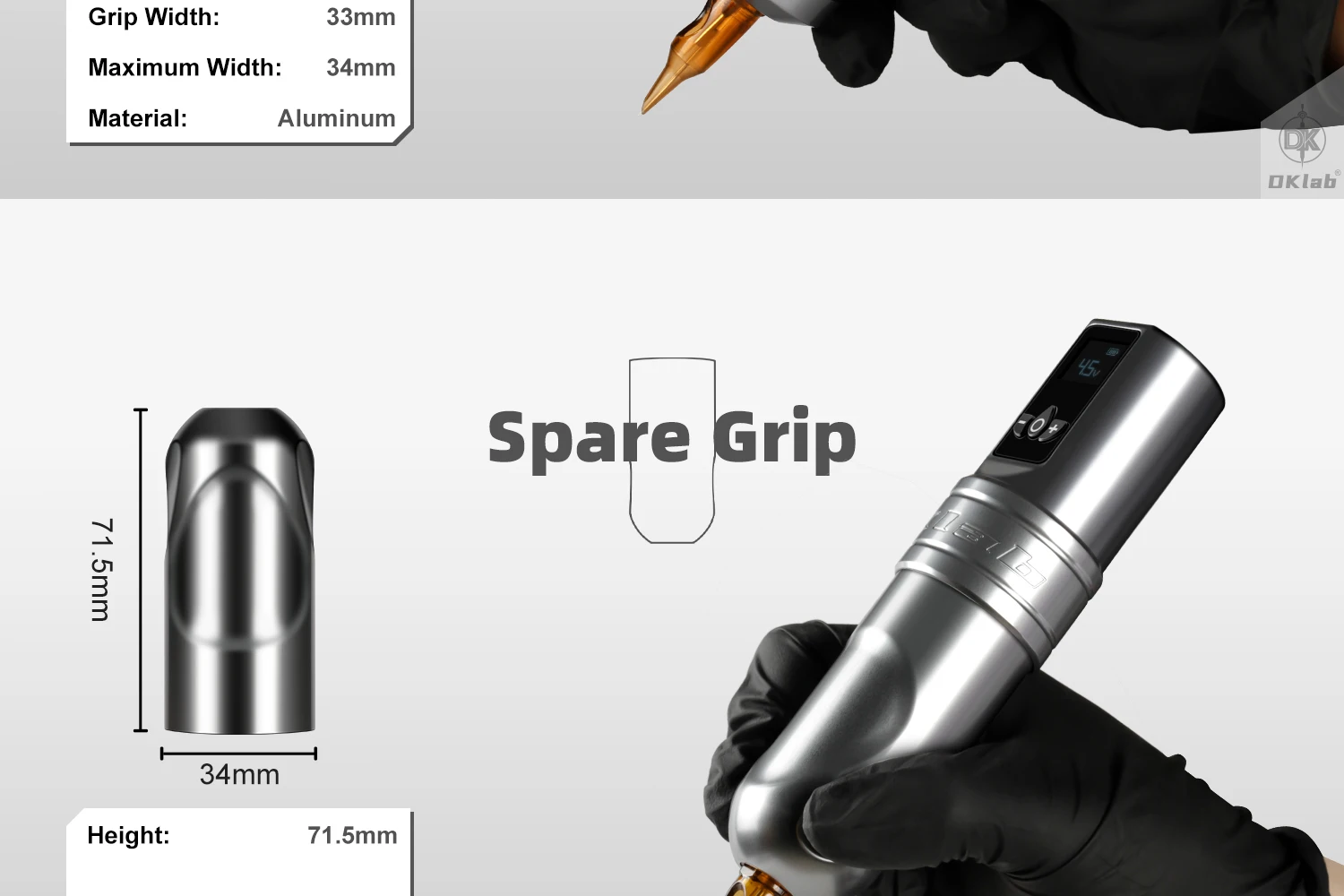 DKLAB DK-W1 Pro Wireless Tattoo Pen Machine