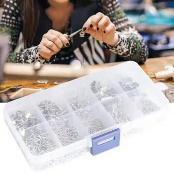 

Ribbon Ends Jump Rings Lobster Clasp Tweezers Pliers Jewelry Findings Making Tool Set Accessory Handmade DIY Jewelry Tool Sets