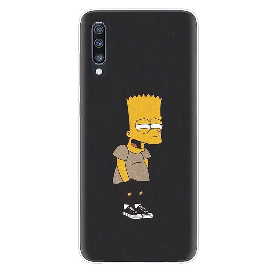 Мультфильм ГОМЕР J. «Симпсоны» Сердце чехол для samsung Galaxy A70 A50 A20E S10E S10 плюс A40 A30 A20 A10 A60 A80 A50S A70S A30S M40 M30