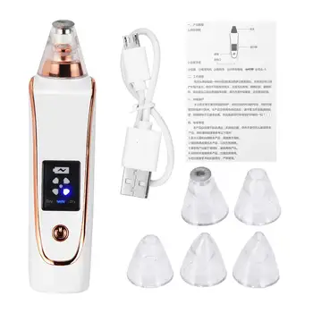 

Face Nose Acne Black Dot Pimple Blackhead Remover Electric Blackhead Vacuum Cleaner Pore Machine with 6 Head Skin Care Tools