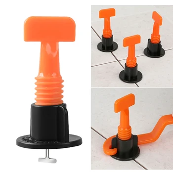 

50PC/set Tile Leveling System Level Wedges Tile Spacer for Flooring Wall carrelage Leveling System Leveler Locator Spacers Plier