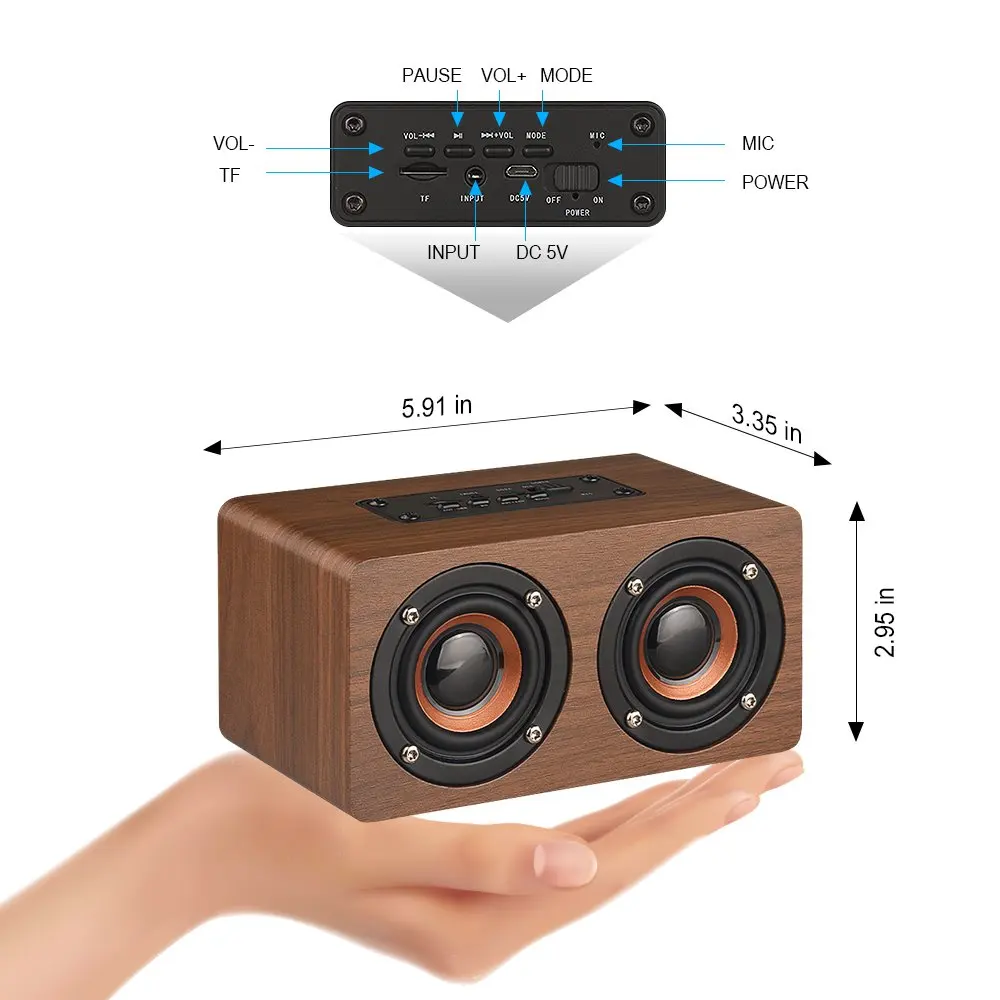 Динамик Bluetooth беспроводная Портативная колонка Boombox Caixa de som Portatil Altavoz Bluetooth для iPhone tv PC компьютерные колонки