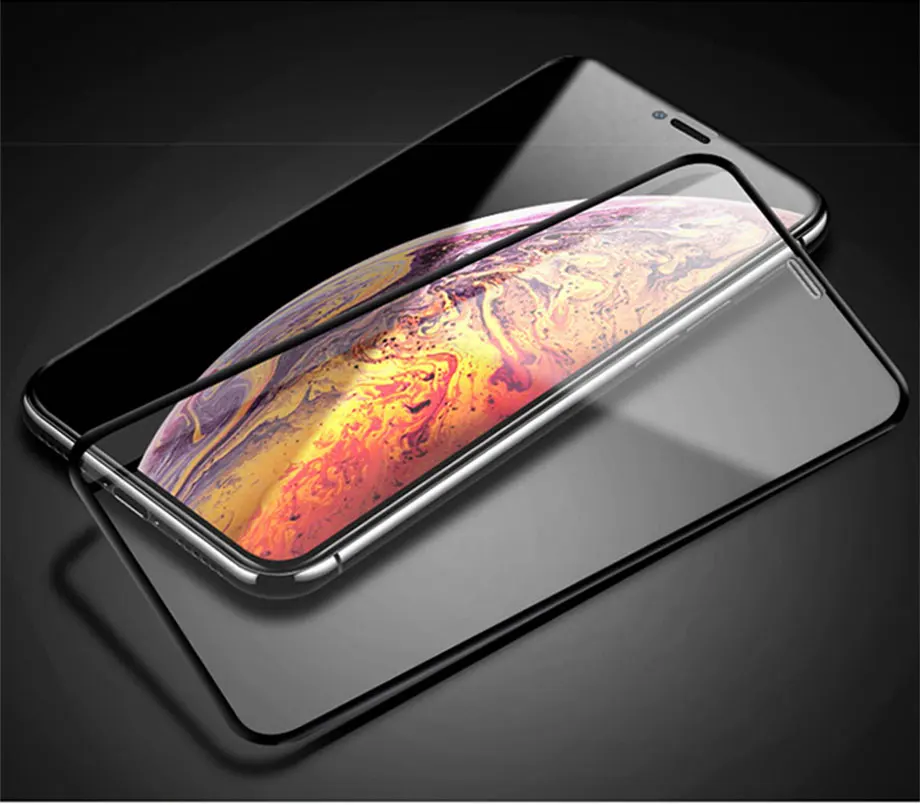 10D закаленное стекло для iphone X 8 7 6 6S plus полное покрытие Защита экрана для iphone 6 6S 7 8 plus XR XS MAX жесткий 9H
