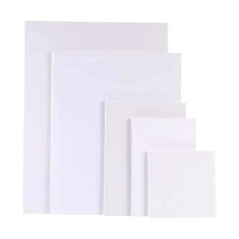 

10pcs Oil Painting Canvas Succinct Useful Panel for Student Designer