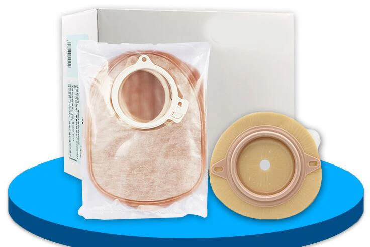 30 шт калоприемник с 6 основанием LC2002 Двухсекционный одноразовый ostomy мешок анальный стул мешок 10-51 мм