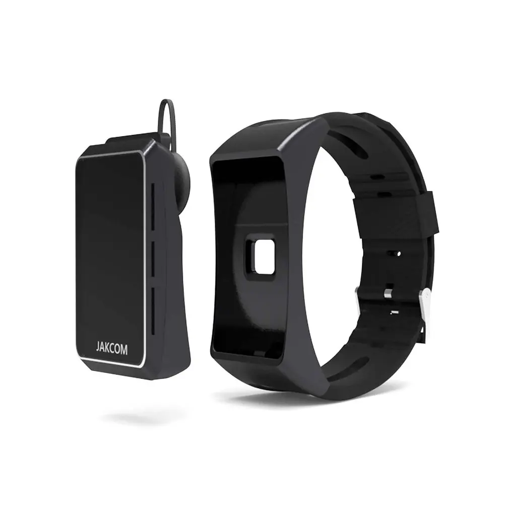 

JAKCOM Smart Band B3 Bluetooth Smart Wristband Wireless Headphone HD OLED Display Heart Rate Monitor Smart Bracelet