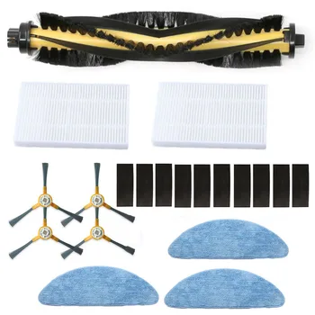 

Roller Brush Side Brush Filter Mop Cloth Kit For LIECTROUX C30B Vacuum Cleaner Replacement Household Cleaning Tool Parts