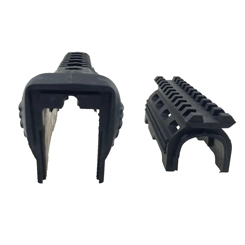 Airsoft Railed Тактический Handguard AK 47 AK74 полимер AK серии нижние рельсы вставки шестерни Охотничья винтовка пистолет аксессуары