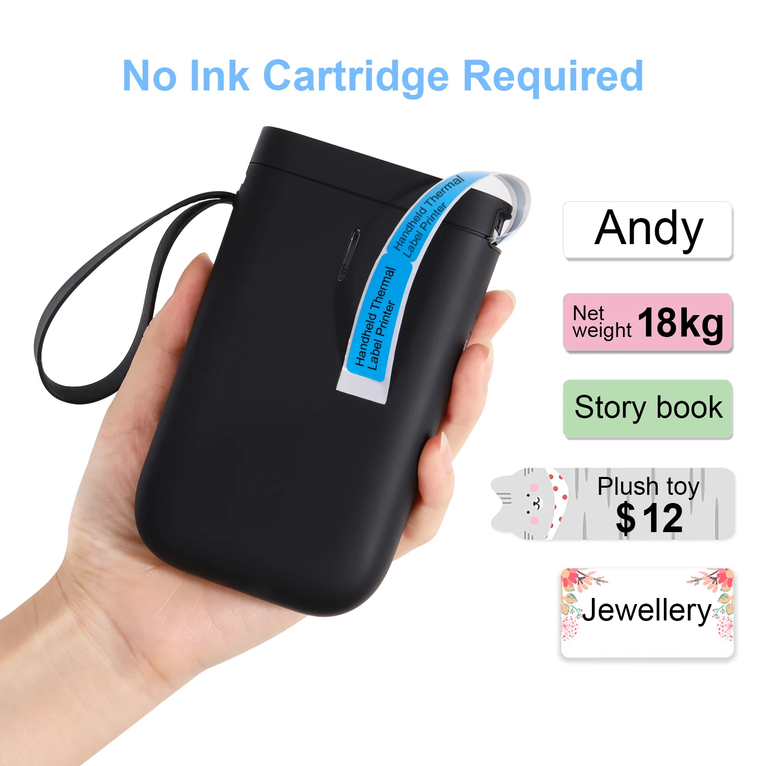 handheld sticker label printer