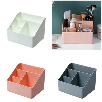 

Cosmetic storage box Desktop compartment storage box Compartments makeup organizer