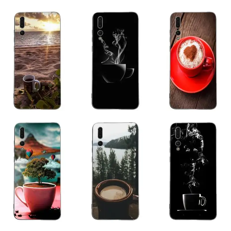 Красивый чехол YNDFCNB кофейного цвета для телефона Huawei G7 G8 P7 P8 P9 P10 P20 P30 Lite Mini Pro P Smart