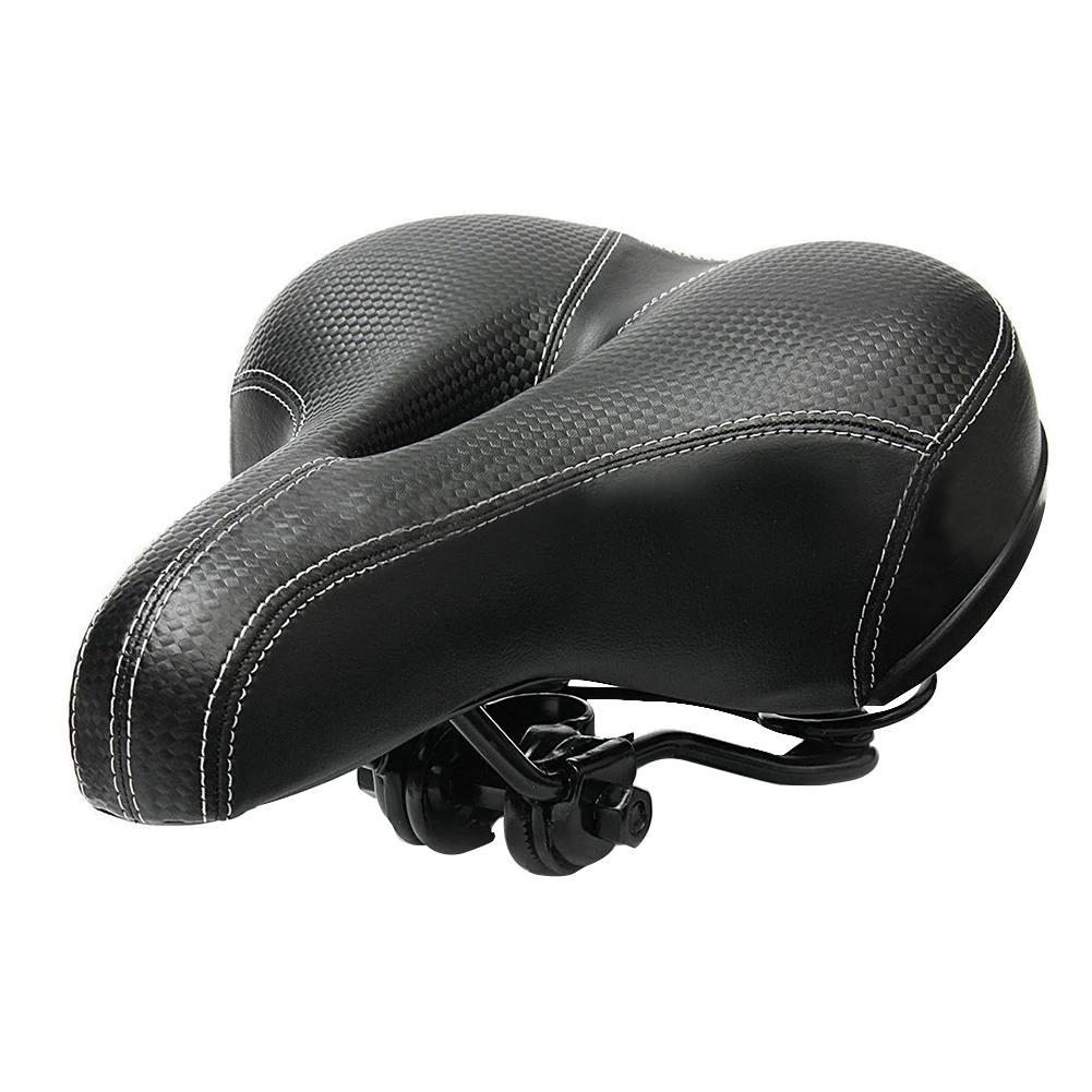 Bicycle Saddle Mountain Road Bike Wide Padded Comfortable Cushion Fitting Riding Equipment Soft and Sturdy