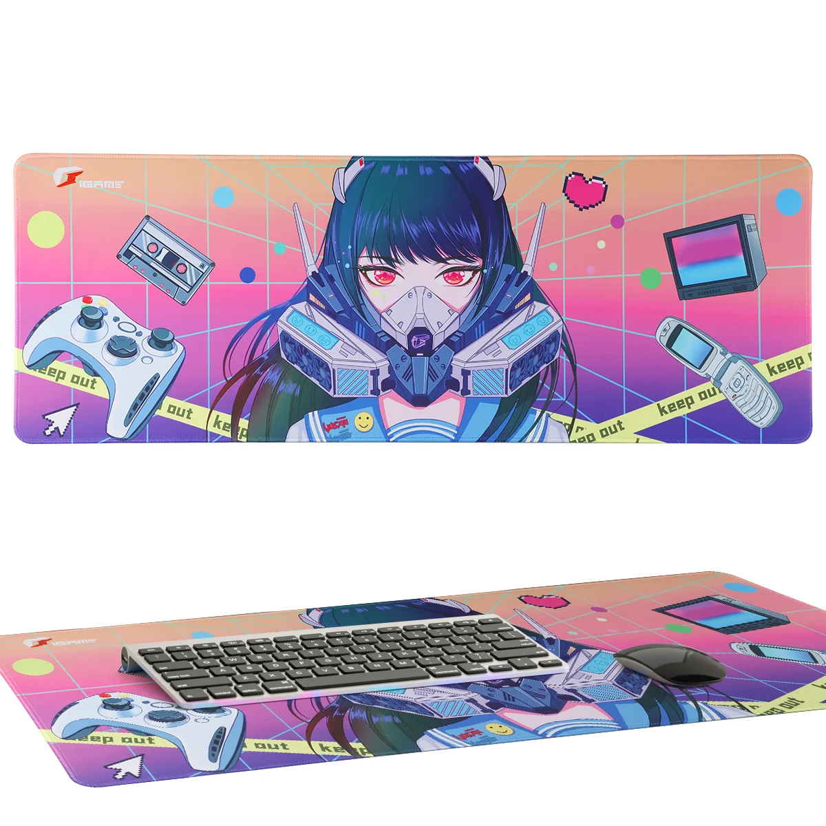 colorful igame Gaming mouse pad Office mouse pad Household mouse pad