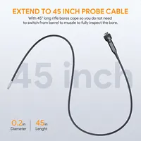 Teslong Rifle Endoscope Camera, Weapon Borescope Gun Inspection Camera Fit for .20 Caliber and Larger, NTG100+5Pcs Side Mirror 2