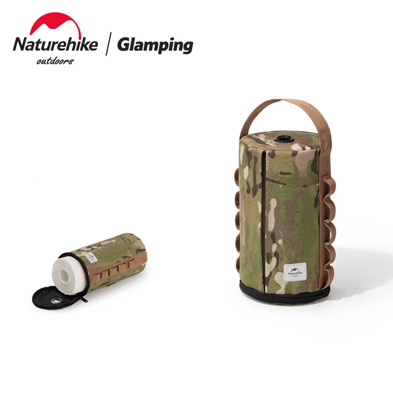 Naturehike Camouflage Kitchen Tissue Box Outdoor Camping Portable Paper Towel Storage Box Wear Resistance And Tear Resistance