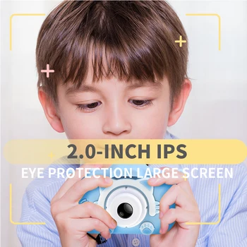 

New Children's Camera Waterproof 1080P HD Screen Camera Video Toy 2000W Pixel Kids Cartoon Cute Camera Outdoor Photography Kids