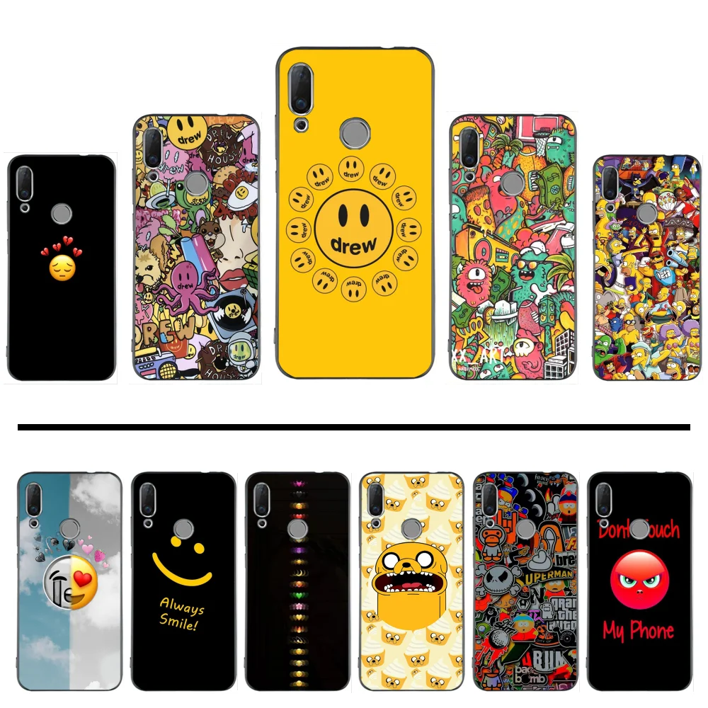 Чехол для телефона Justin Bieber Luxury Drew House чехол Huawei Enjoy 7 7s 8 8e 9 9e 10 plus P8lite 2017 Honor 5a view9 play 3e