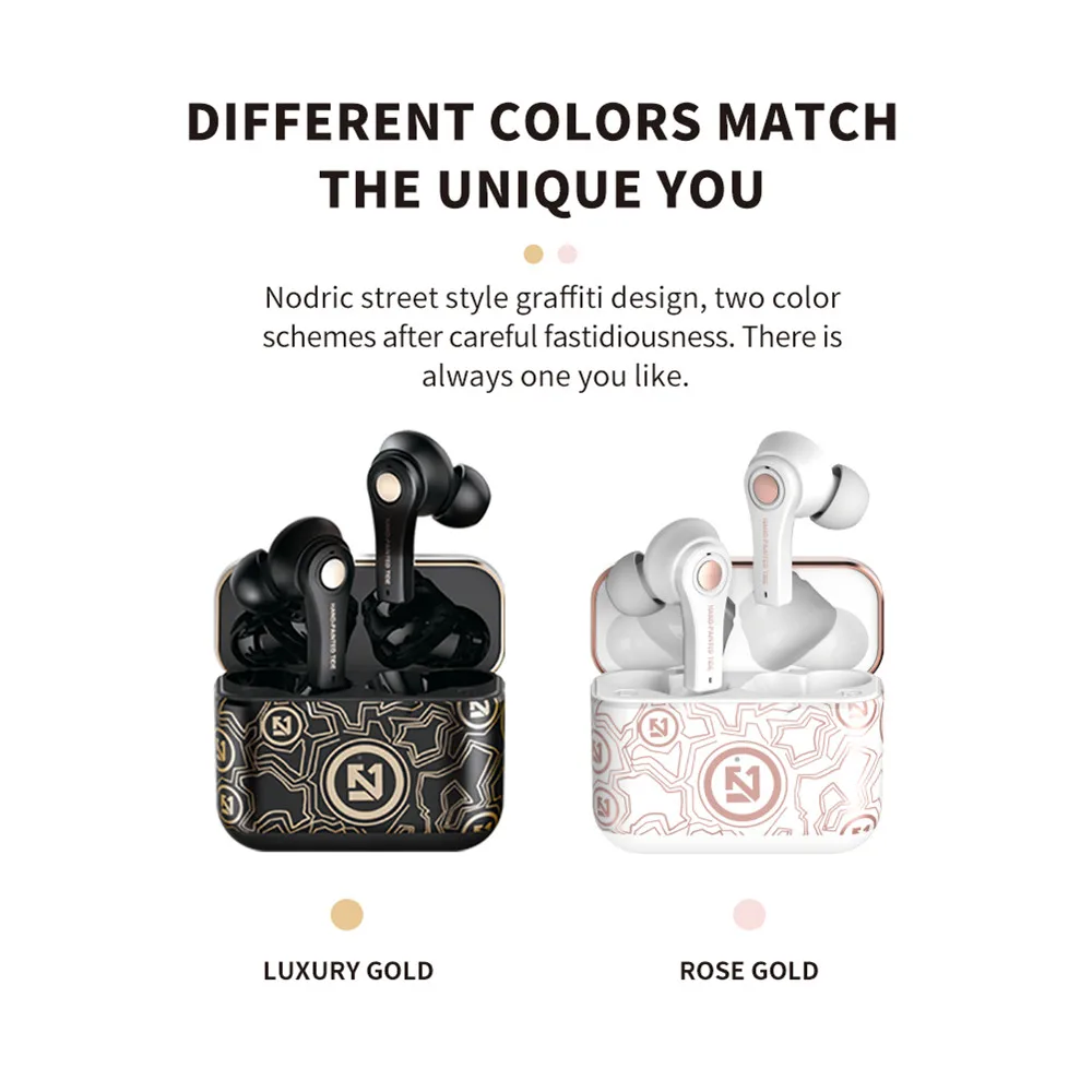 Tws Wireless Earphones Bluetooth 5 0 Microphone Headset Mini In Ear Automatic Pairing Handsfree Headset For Iphone