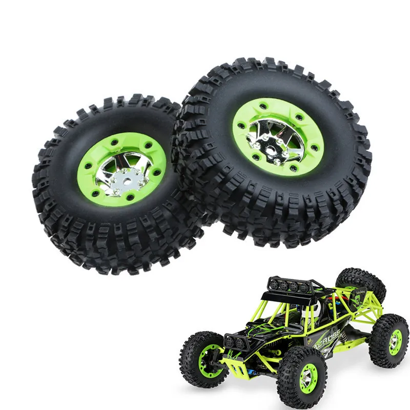 2-4 Pezzi Wltoys Kit Mozzo Ruota Pneumatici Sinistro E Destro Per 1:12 Rc Car Wltoys 12428 12423 0070 0071 Pezzi Di Ricambio