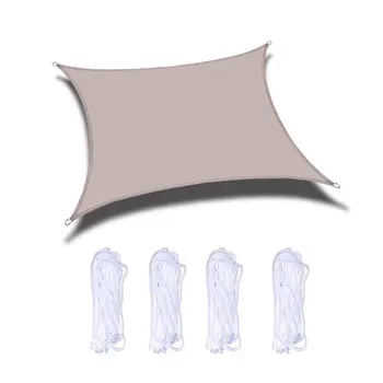 

Four-corner Sails Outdoor Oxford Cloth Shade Sail Net Waterproof and Anti-ultraviolet Shade Sail for Garden