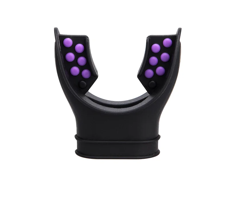 black with purple Дайвинг Фабричный термопластичный мундштук Подводное плавание снаряжение для взрослых второй этап регулятор дайвинг серфинг аксессуары - Цвет: black with purple
