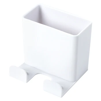 

1pc TV Remote Control Holder Wall Mount Storage Box Organzier Rack Plug Storage Case New Arrival