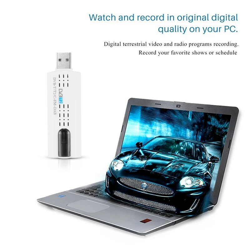 Популярный цифровой ТВ-тюнер USB 2 0 DVB-T/T2 SDR + DAB FM HD ТВ-приемник | Электроника