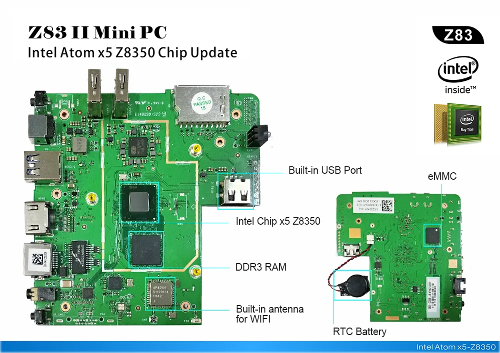 Z83II MiniPC-Intel-x5-Z8350-6