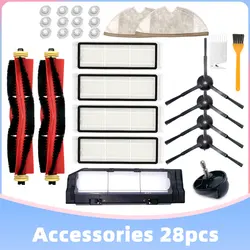 Ensemble complet de remplacement pour aspirateur Xiaomi Roborock S50 S51 S55 Mi Robot, brosse, filtre, vadrouille, roue, couvercle de brosse 