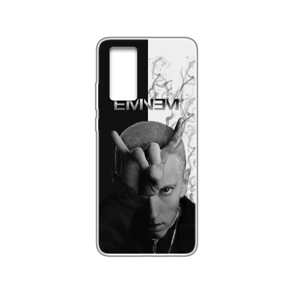 Eminem Rap God силиконовый бампер Прозрачный чехол для телефона HUAWEI nove 5t p 8 9 10 p20 P30 p40 P pro