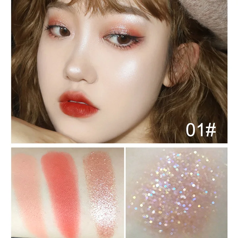 

Marble Eyeshadow Long Lasting Waterproof Eye Shadow Powder for Women Makeup CJ666